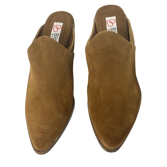 Blondo Nala Waterproof Mules Cognac Women's Size 8 - Picture 9 of 9